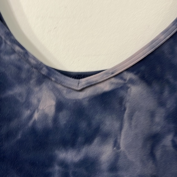 Lululemon Align T-Shirt Diamond Dye Lunar Rock True Navy Size 8 - Picture 10 of 15